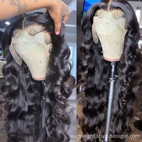 13x6 hd human hair wigs for black women,Cheap 100% Natural wholesale transparent hd lace front wig brazilian human hair wigs